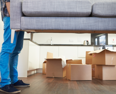 How to Move a Couch Upstairs?